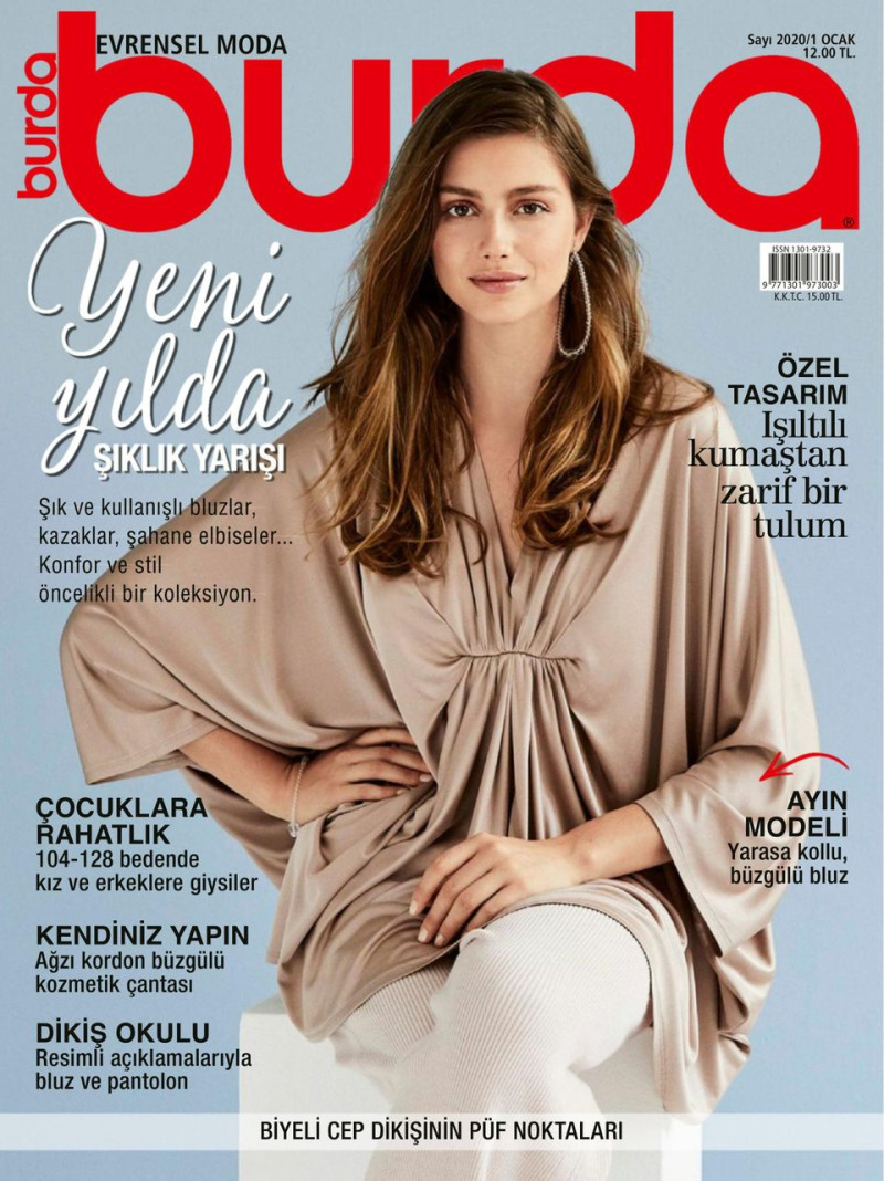  featured on the Burda Turkey cover from January 2020