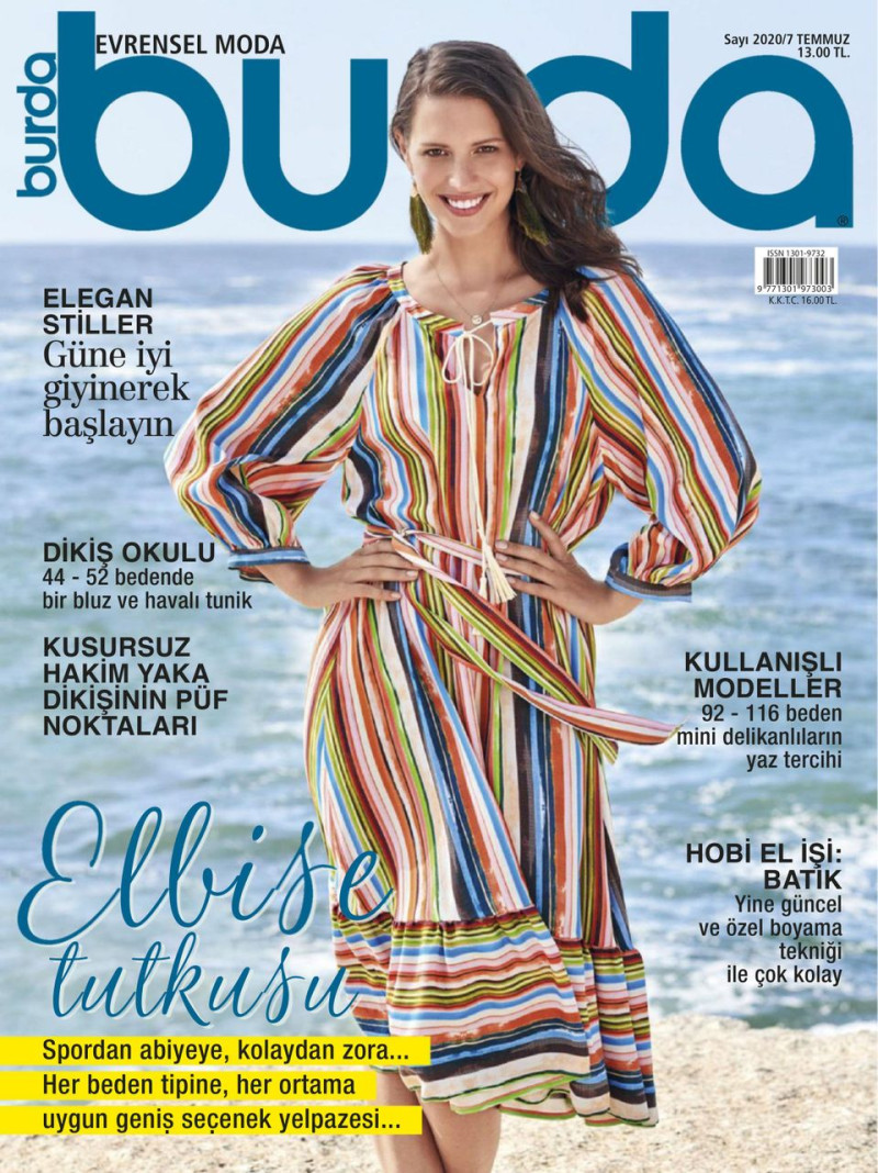  featured on the Burda Turkey cover from July 2020