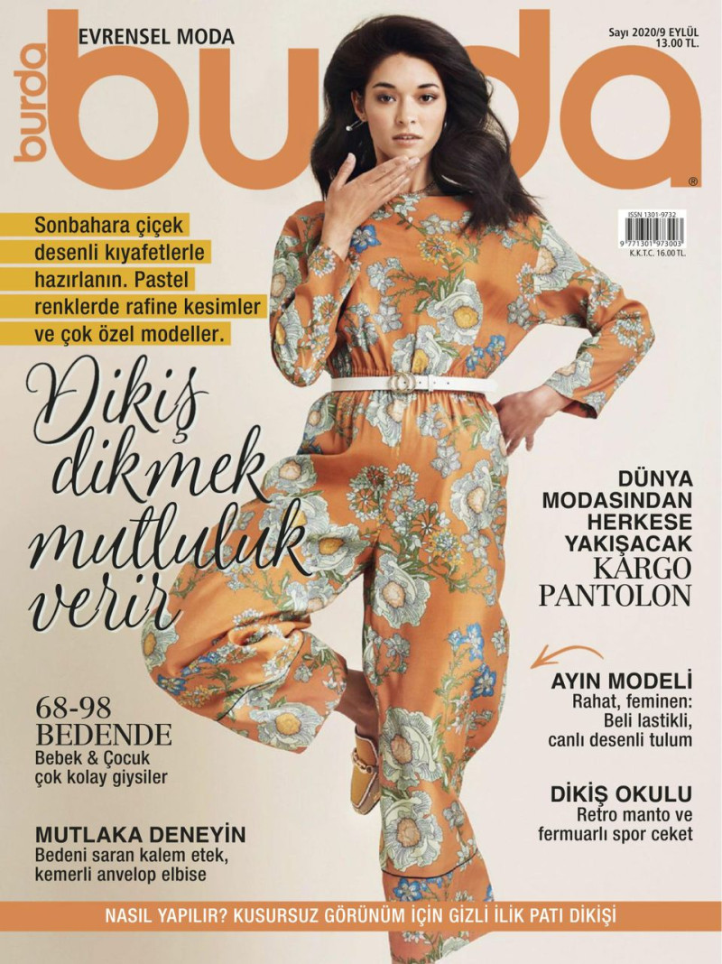  featured on the Burda Turkey cover from September 2020