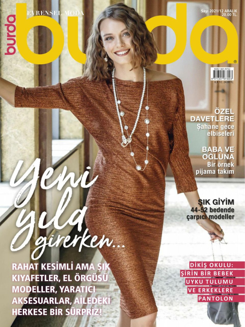  featured on the Burda Turkey cover from December 2021