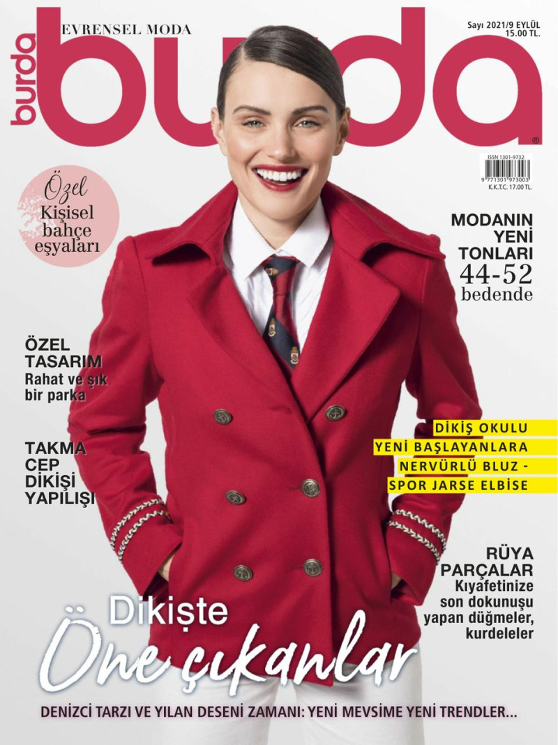  featured on the Burda Turkey cover from September 2021