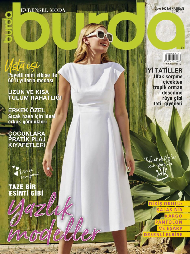  featured on the Burda Turkey cover from June 2022