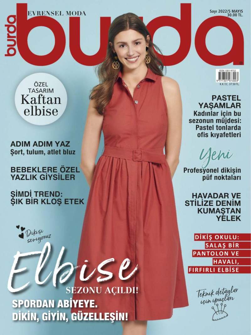  featured on the Burda Turkey cover from May 2022