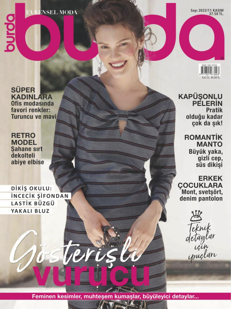  featured on the Burda Turkey cover from November 2022