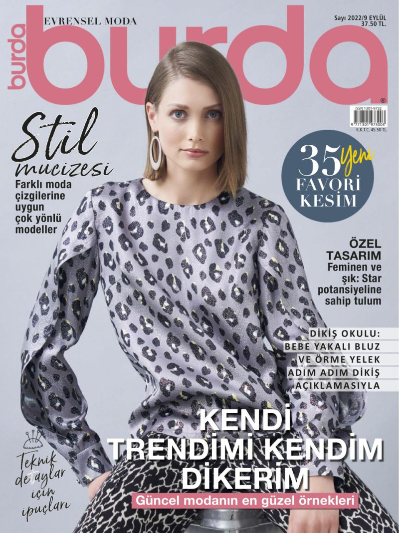  featured on the Burda Turkey cover from September 2022