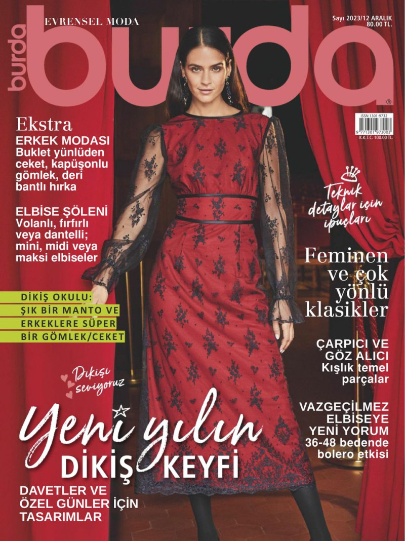  featured on the Burda Turkey cover from December 2023