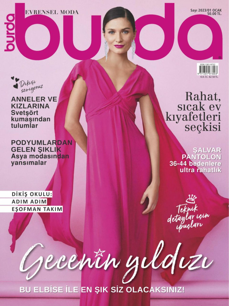  featured on the Burda Turkey cover from January 2023