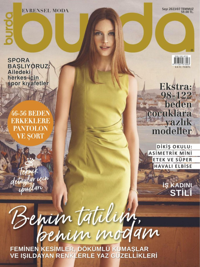  featured on the Burda Turkey cover from July 2023