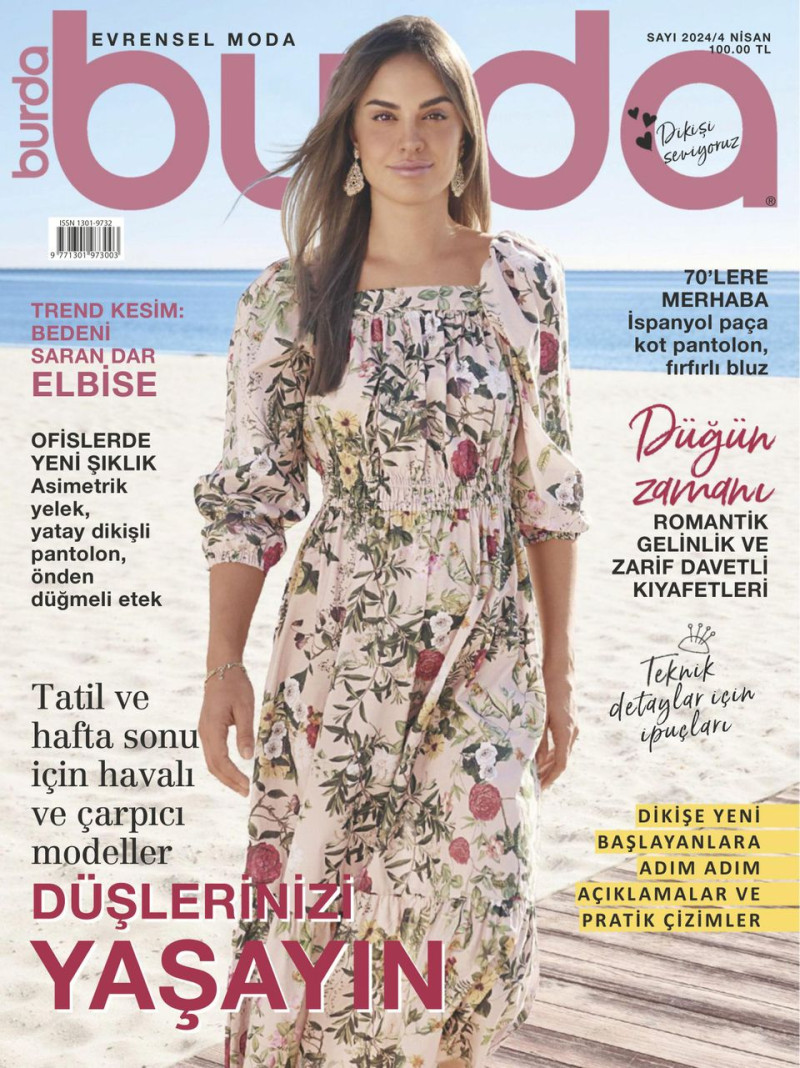  featured on the Burda Turkey cover from April 2024