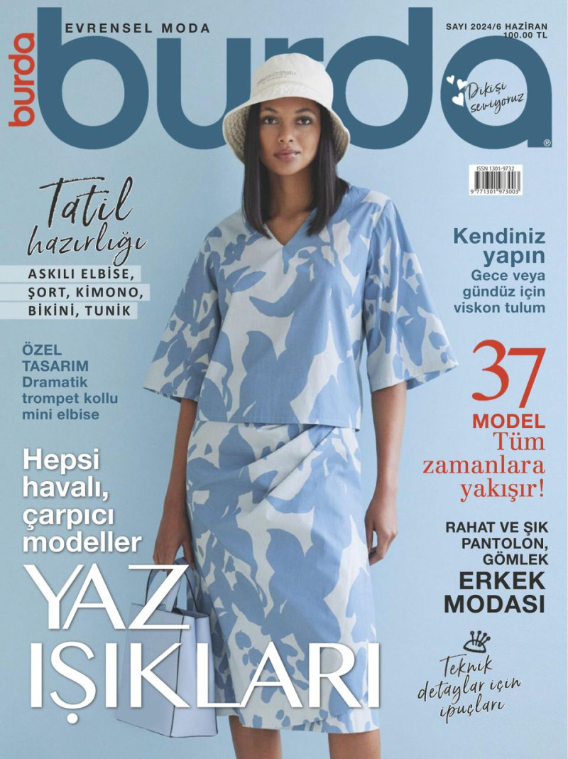  featured on the Burda Turkey cover from June 2024