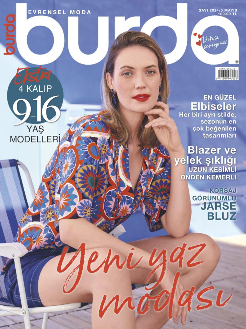  featured on the Burda Turkey cover from May 2024