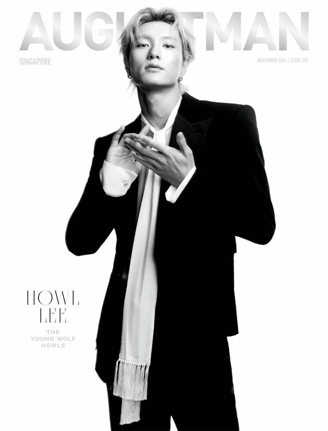  featured on the August Man Singapore cover from November 2024