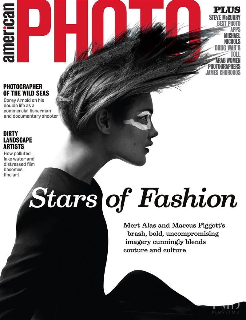 Natalia Vodianova featured on the American Photo cover from September 2013