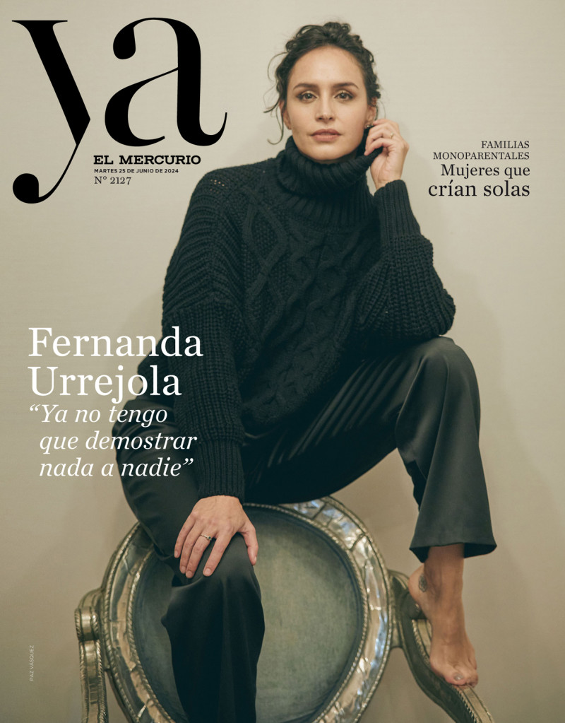 Fernanda Urrejola featured on the Ya cover from June 2024