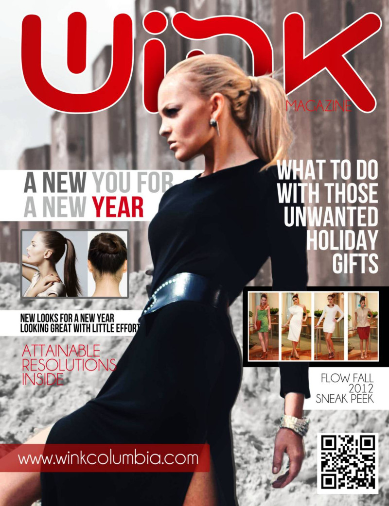  featured on the Wink Magazine cover from January 2012