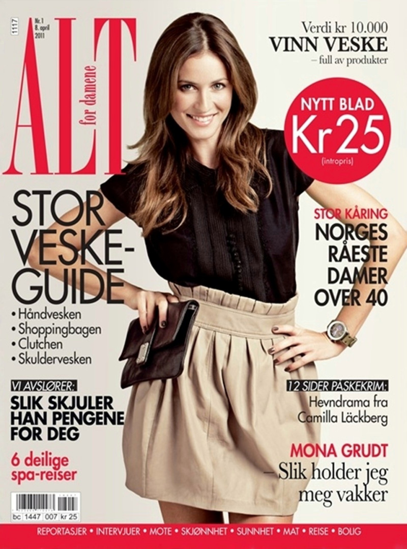  featured on the Alt For Damerne Norway cover from April 2011