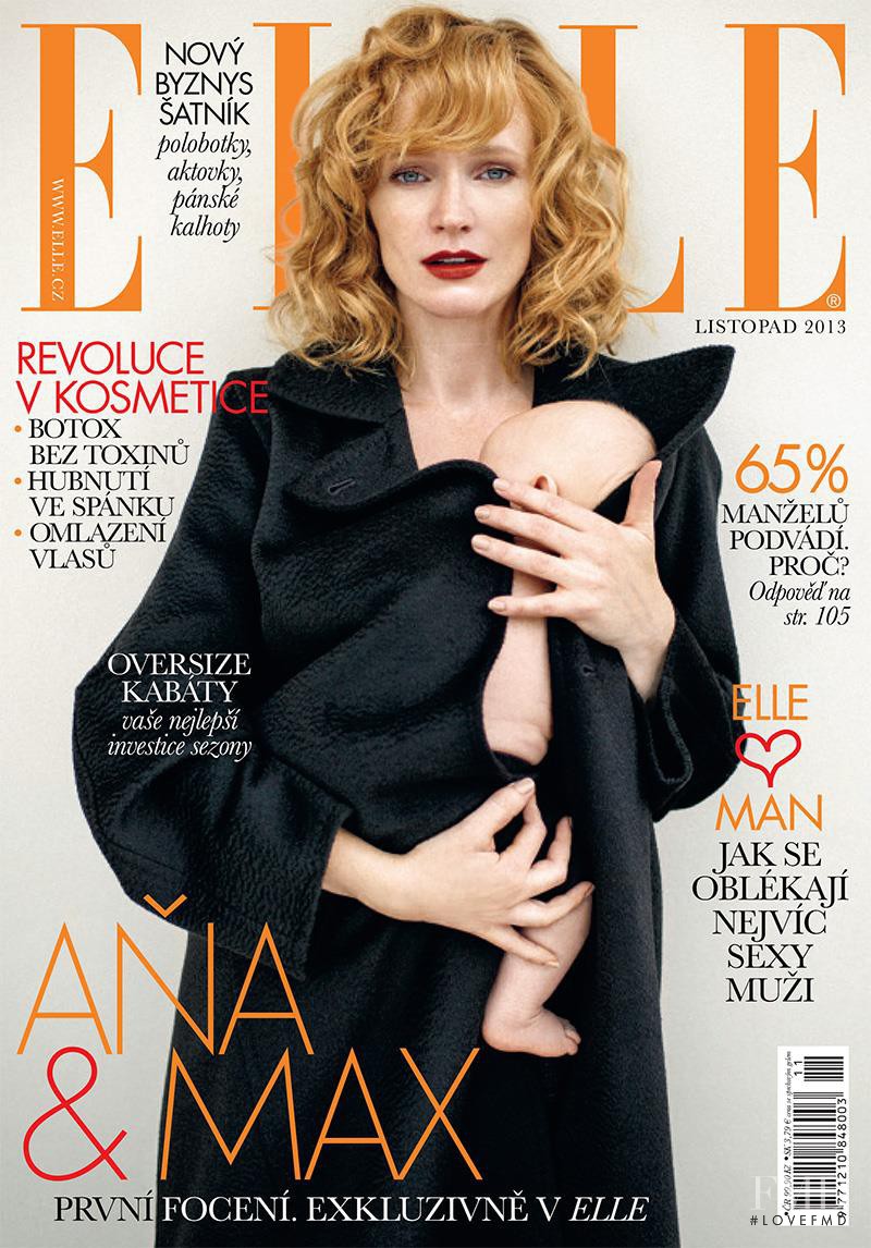  featured on the Elle Czech cover from November 2013