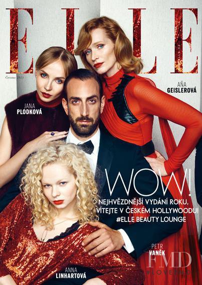  featured on the Elle Czech cover from July 2015
