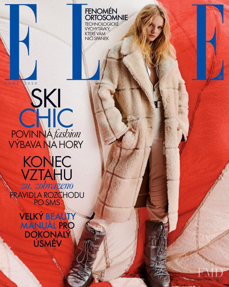  featured on the Elle Czech cover from February 2020