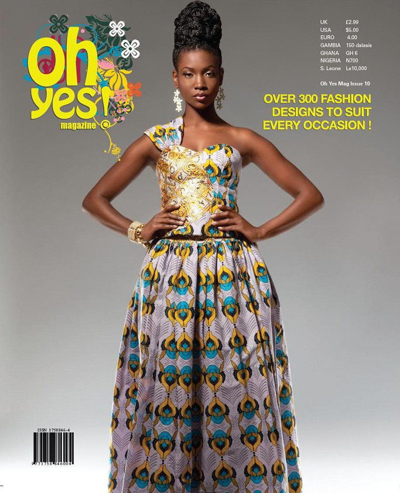 Janita Francis featured on the Oh Yes! Magazine cover from February 2014