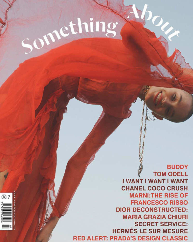 Katia Andre featured on the Something About Rocks cover from November 2018