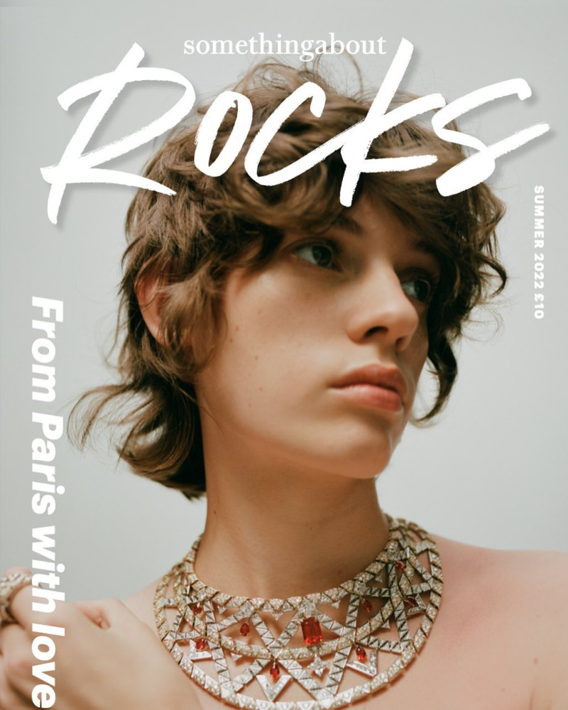 Kristy Ponomar featured on the Something About Rocks cover from July 2022