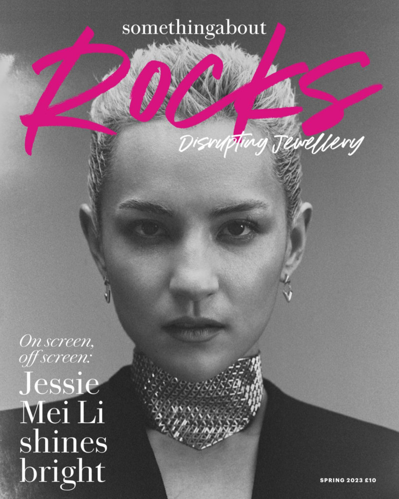 Jessie Mei Li featured on the Something About Rocks cover from March 2023