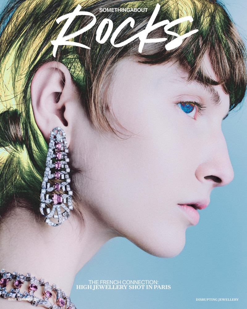 Anna Mehrhardt featured on the Something About Rocks cover from February 2024