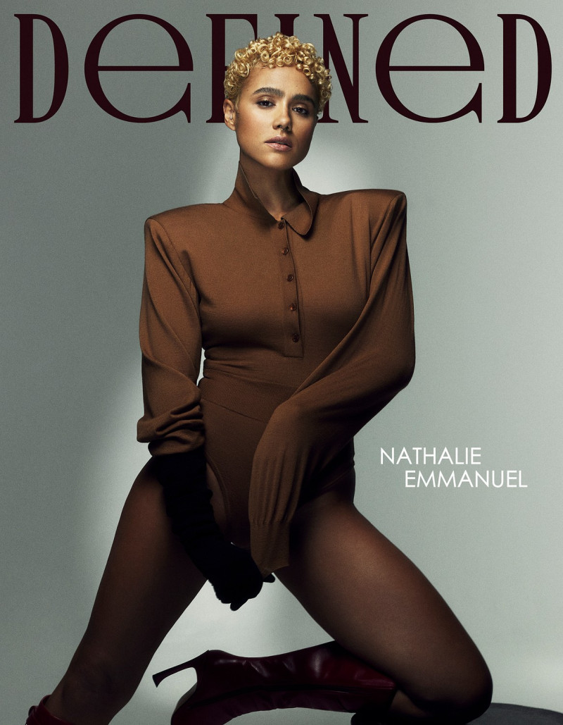 Nathalie Emmanuel featured on the Defined cover from September 2024