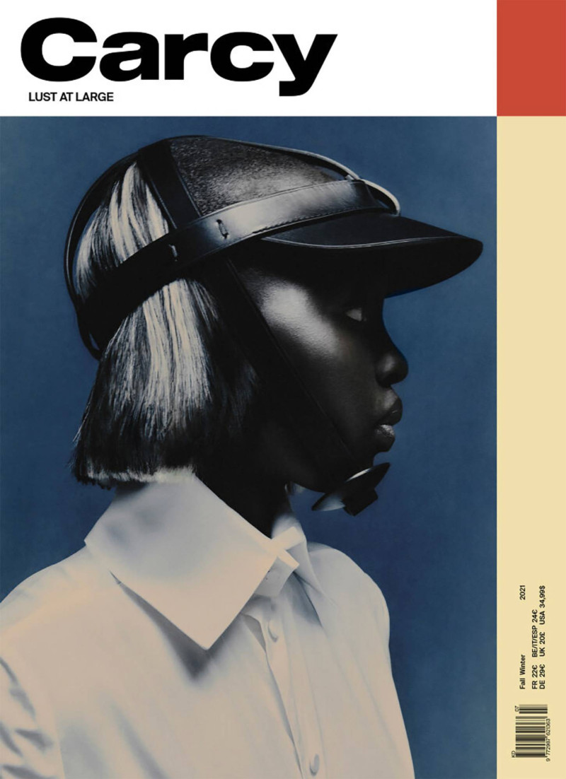 Akuol Deng Atem featured on the Carcy cover from September 2021