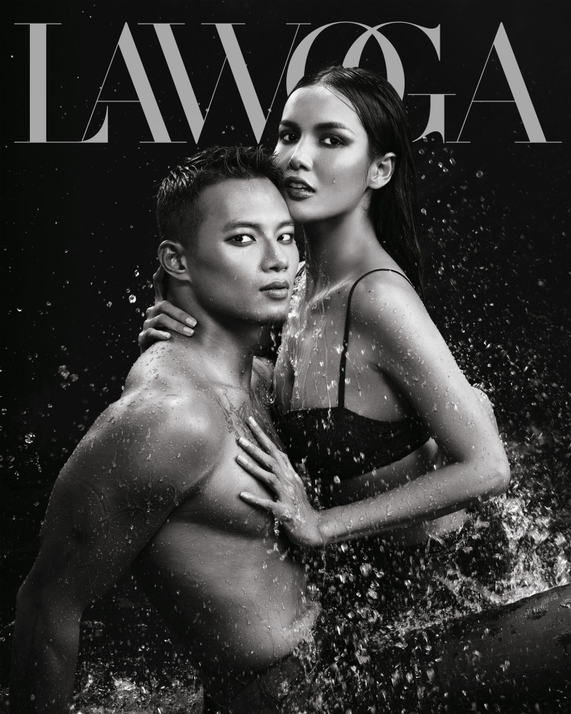 Leav Veng Hour, Rern Nat featured on the Lawoga cover from January 2024