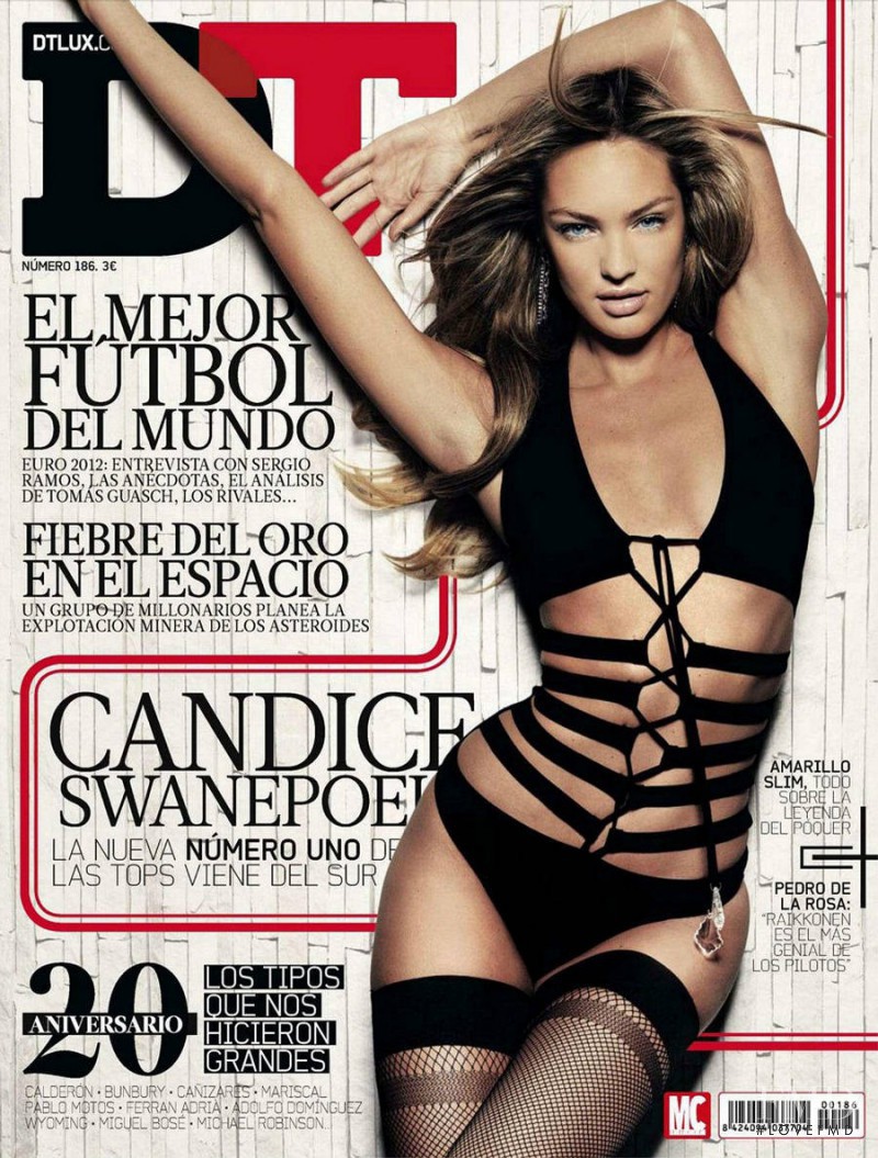 Candice Swanepoel featured on the DTLux cover from June 2012