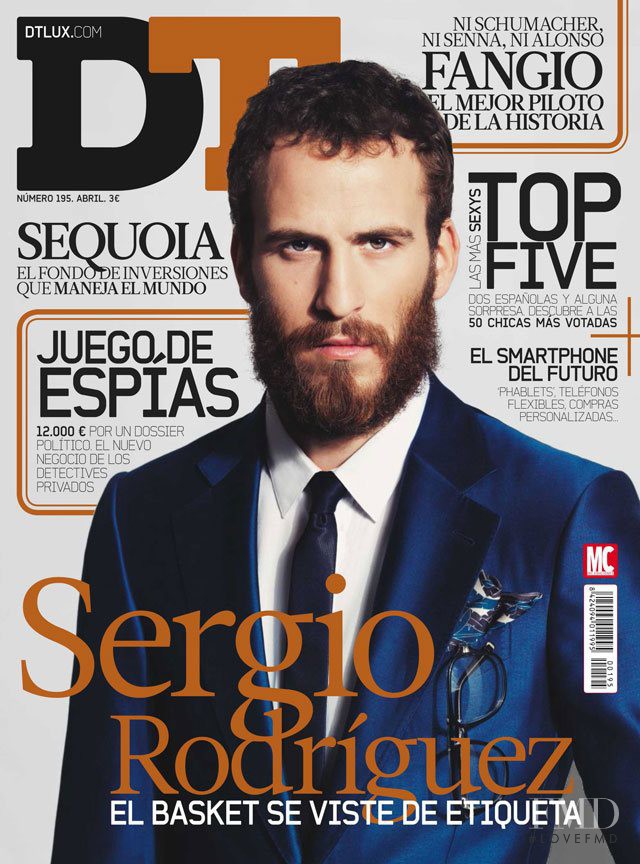 Sergio Rodríguez featured on the DTLux cover from April 2013