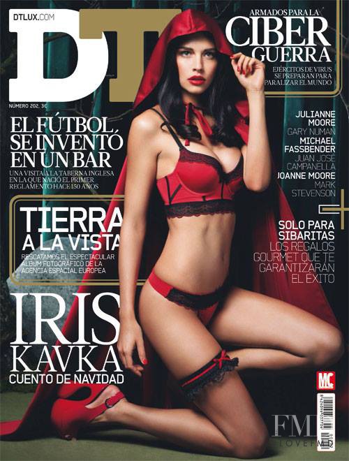 Iris Kavka featured on the DTLux cover from December 2013