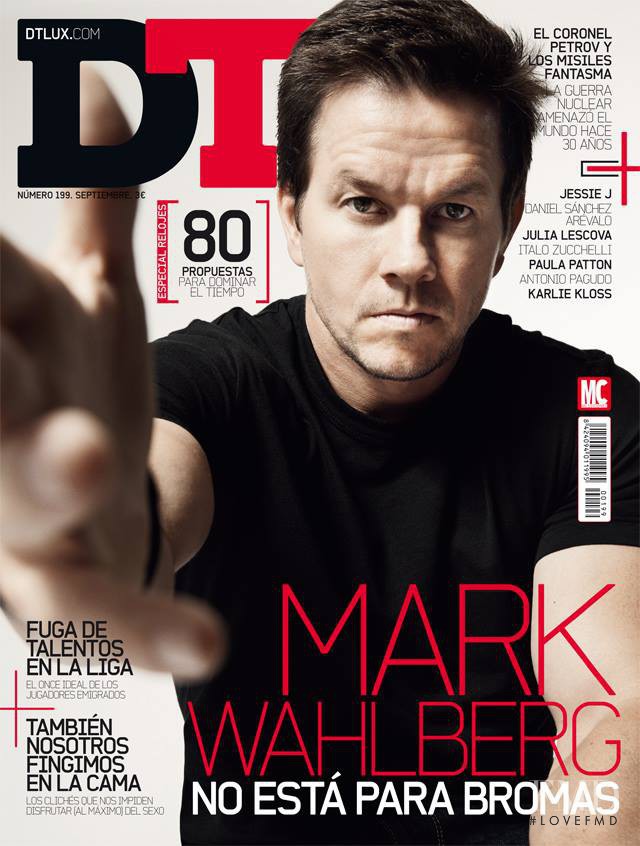 Mark Wahlberg featured on the DTLux cover from September 2013
