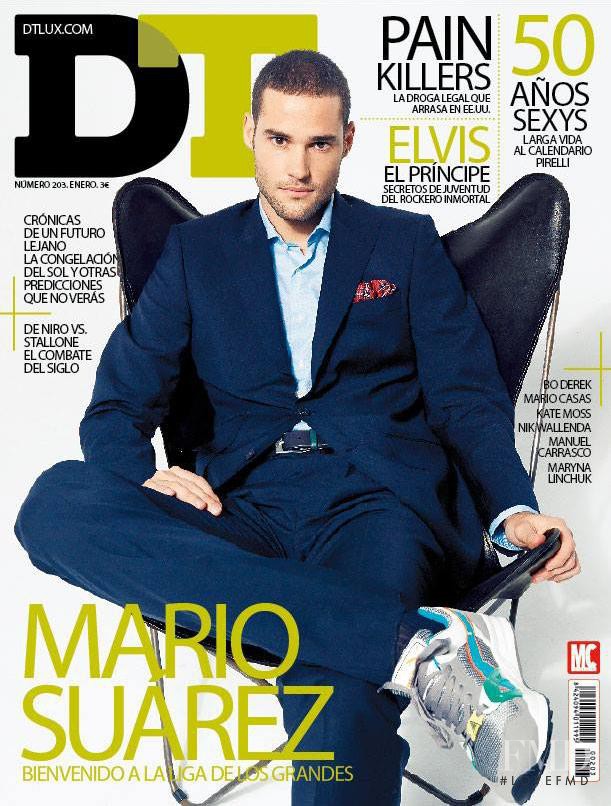 Mario Suarez featured on the DTLux cover from January 2014