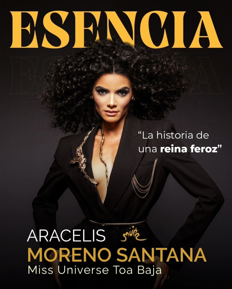 Aracelis Moreno featured on the Esencia cover from July 2024