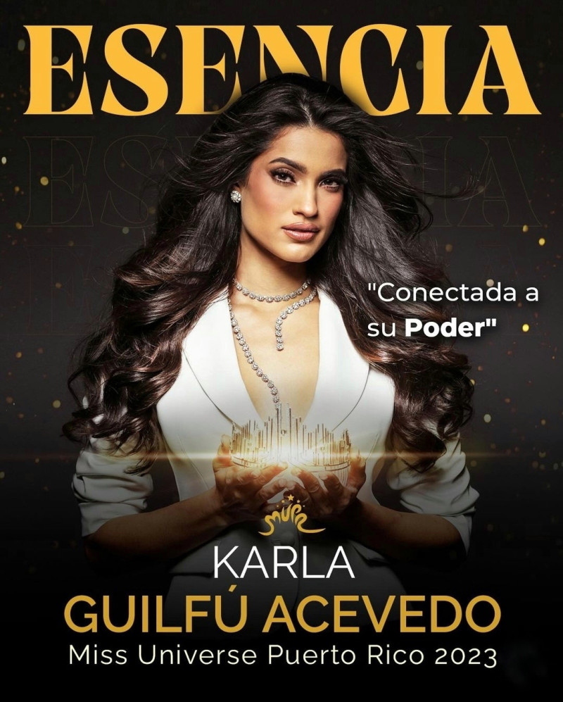 Karla Guilfu featured on the Esencia cover from July 2024