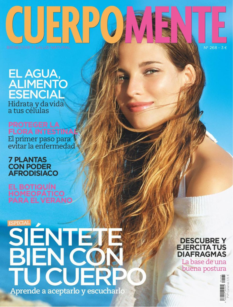  featured on the CuerpoMente cover from August 2014