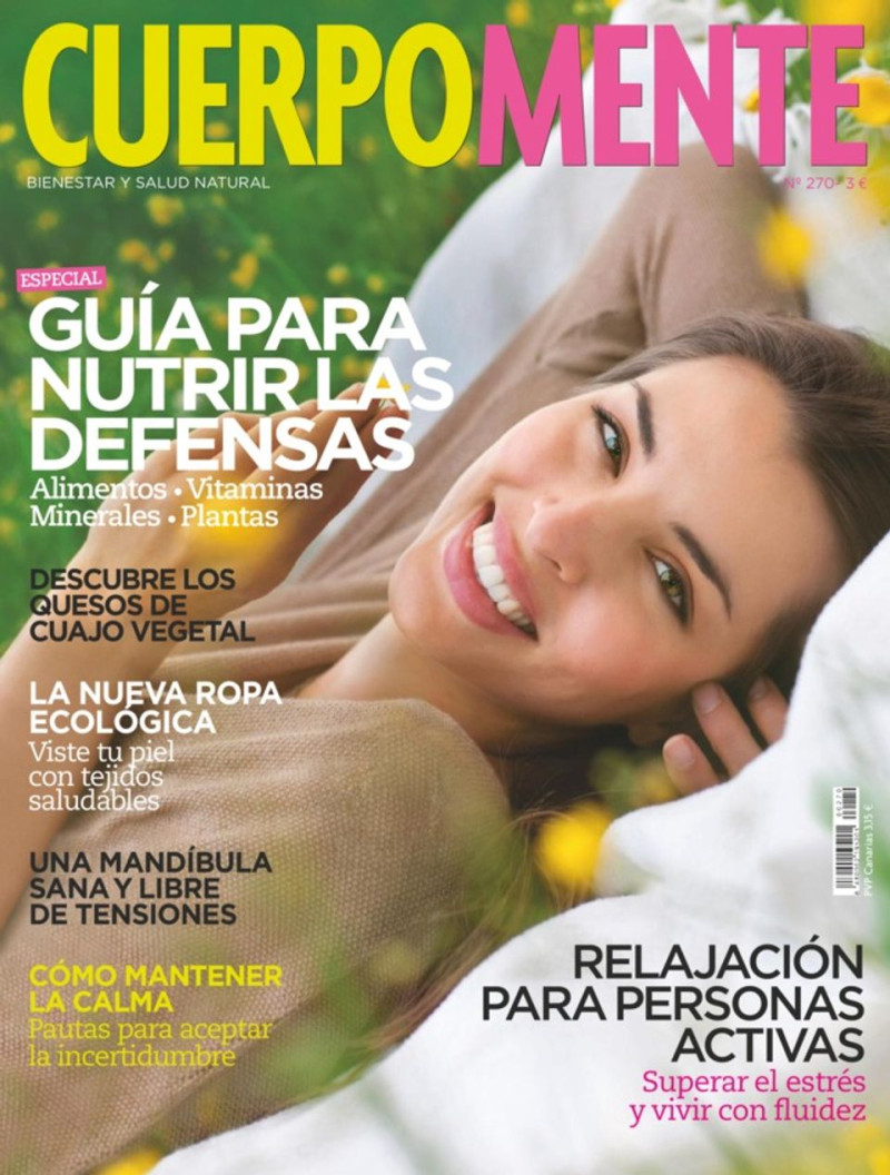  featured on the CuerpoMente cover from October 2014