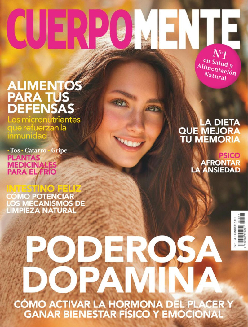  featured on the CuerpoMente cover from November 2024