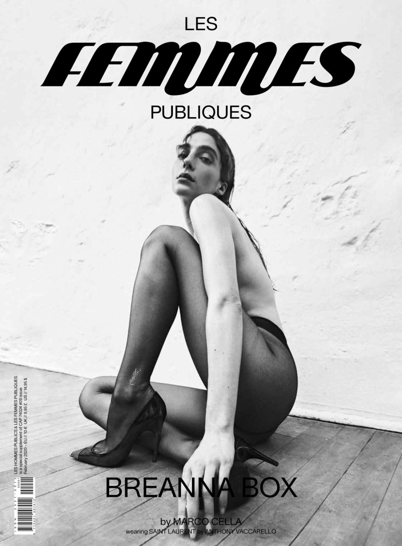 Breanna Box featured on the Les Femmes Publics cover from February 2020