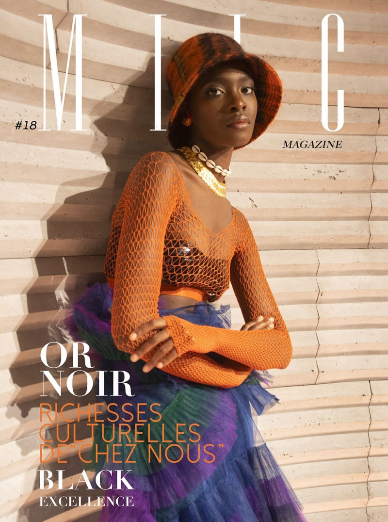 Marie Fofana featured on the Milc Magazine cover from December 2020