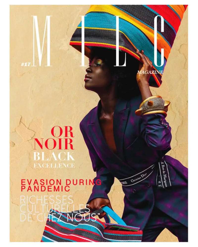 Reine Ayakouassi featured on the Milc Magazine cover from November 2020