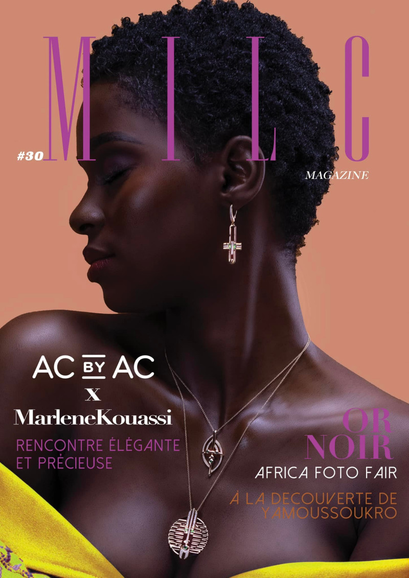 Marlene Kouassi featured on the Milc Magazine cover from December 2023