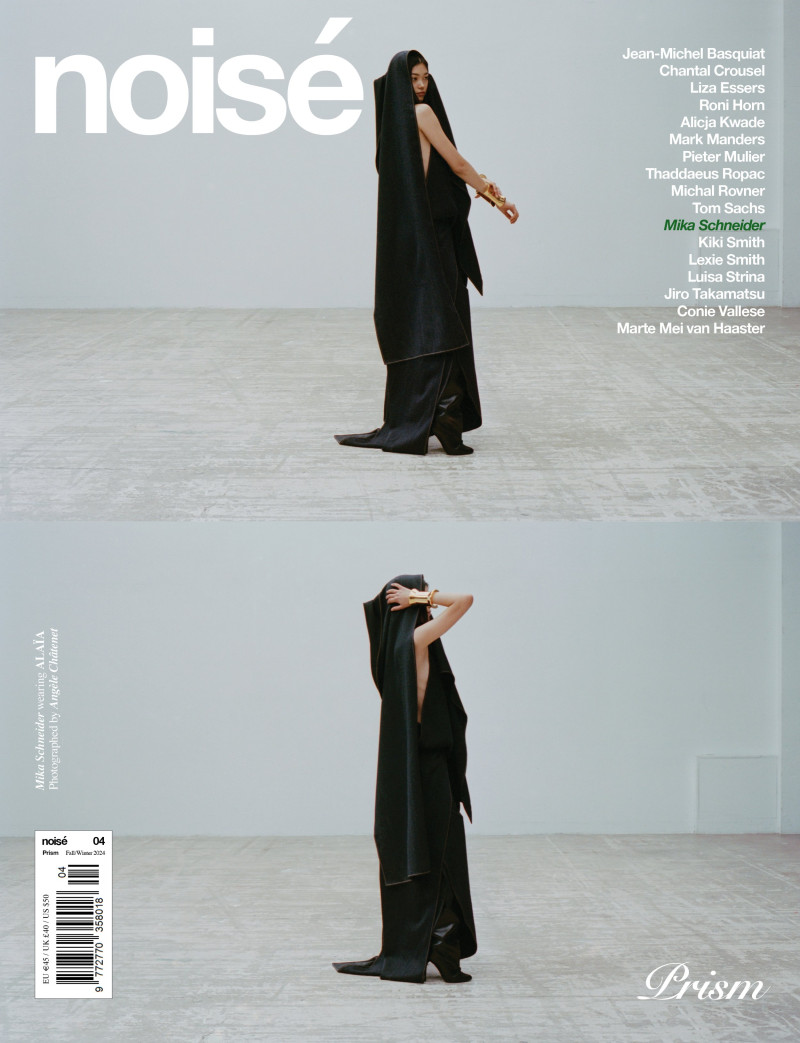 Mika Schneider featured on the Noisé France cover from October 2024