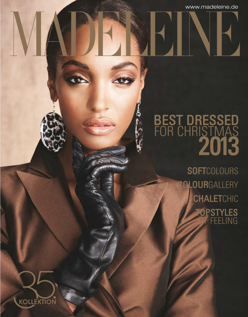 Jourdan Dunn featured on the Madeleine cover from December 2013