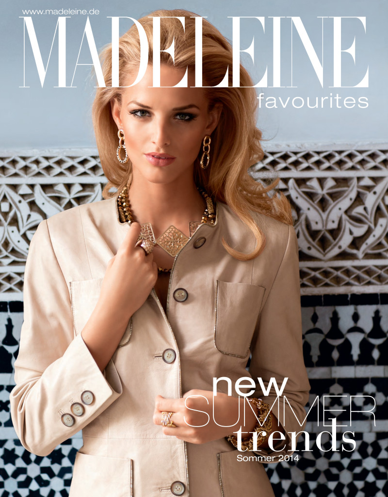 Michaela Kocianova featured on the Madeleine Favourites cover from June 2014