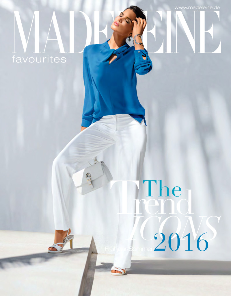 Raica Oliveira featured on the Madeleine Favourites cover from March 2016