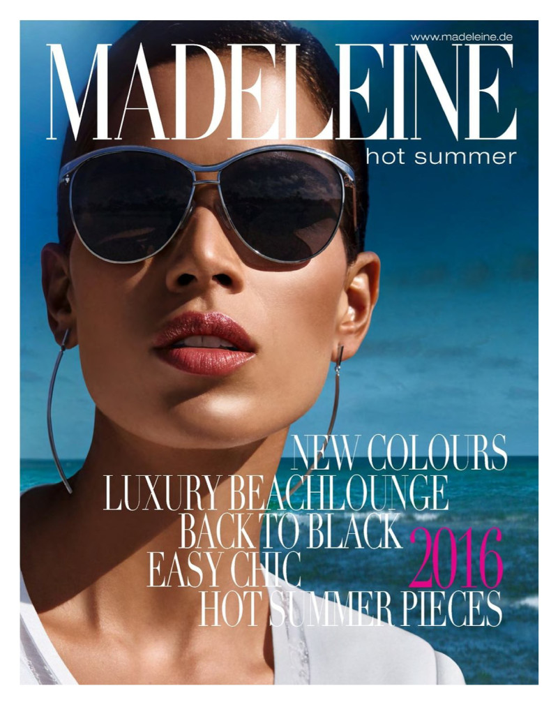 Raica Oliveira featured on the Madeleine Hot Summer cover from June 2016